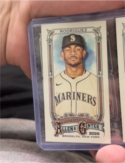 2025 Topps Allen & Ginter #70 Julio Rodriguez — front