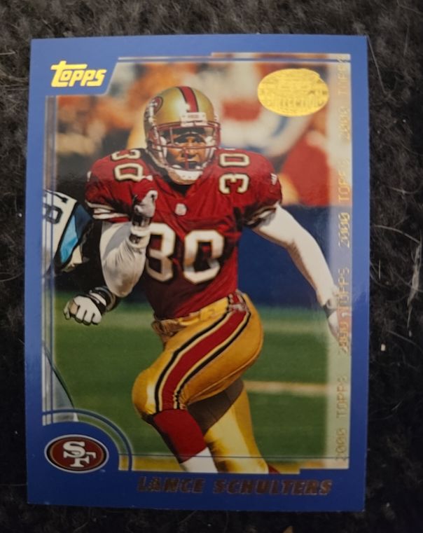 2000 Topps #206 Lance Schulters — front
