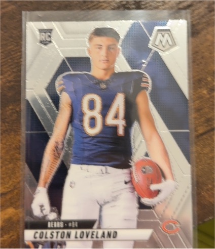2025 Panini Mosaic #275 Colston Loveland — front