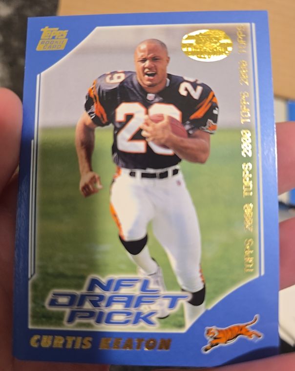 2000 Topps NFL Draft Pick #374 Curtis Keaton — front