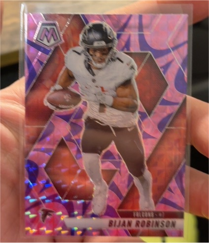2025 Panini Mosaic #9 Bijan Robinson — front