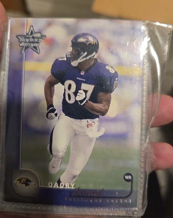 2000 Leaf Rookies & Stars #87 Qadry Ismail — front