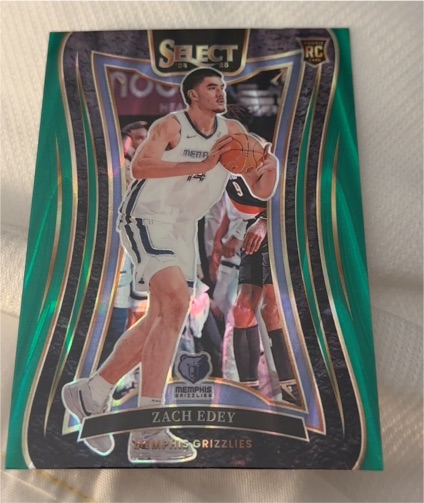 2024-25 Panini Select #391 Zach Edey — front