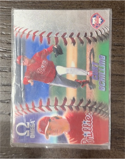 1998 Pacific Omega #186 Curt Schilling — front