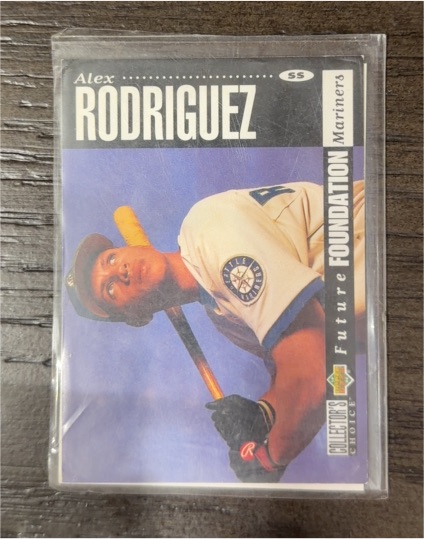 1994 Upper Deck Collector's Choice #647 Alex Rodriguez — front