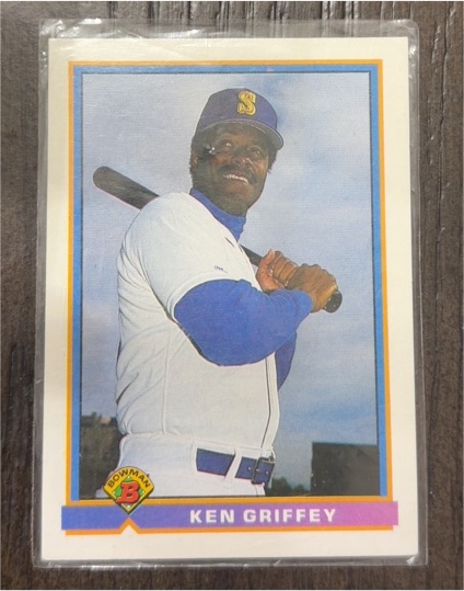 1991 Bowman #246 Ken Griffey Seattle Mariners — front