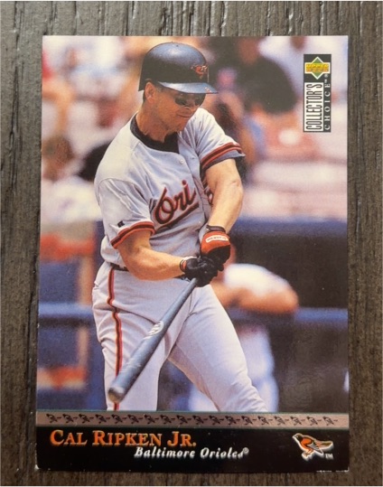 1996 Upper Deck Collector's Choice #11 Cal Ripken Jr. — front