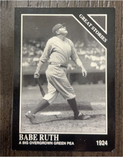 1992 Conlon Collection #426 Babe Ruth — front