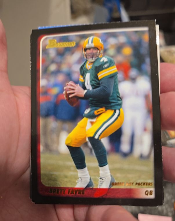 2003 Bowman #1 Brett Favre — front