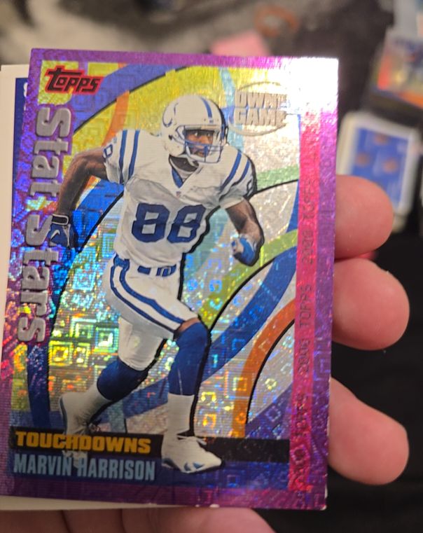 2000 Topps Own the Game Touchdowns #OTG30 Marvin Harrison — front