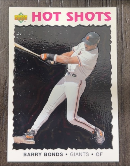 1993 Upper Deck Hot Shots #11 Barry Bonds — front