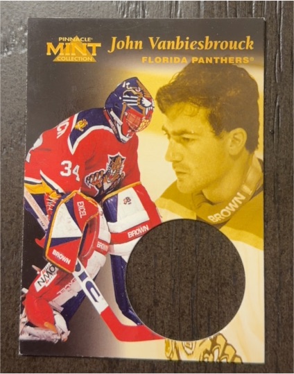 1996-97 Pinnacle Mint #26 John Vanbiesbrouck — front