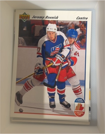 1991-92 Upper Deck #36 Jeremy Roenick — front