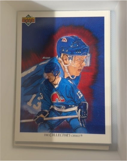1991-92 Upper Deck #93 Mats Sundin Quebec Nordiques — front