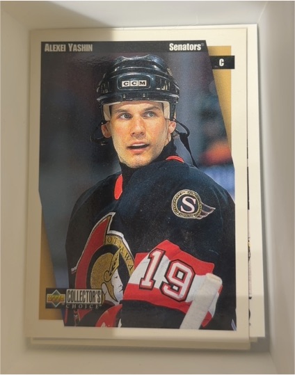 1997-98 Upper Deck Collector's Choice #173 Alexei Yashin — front