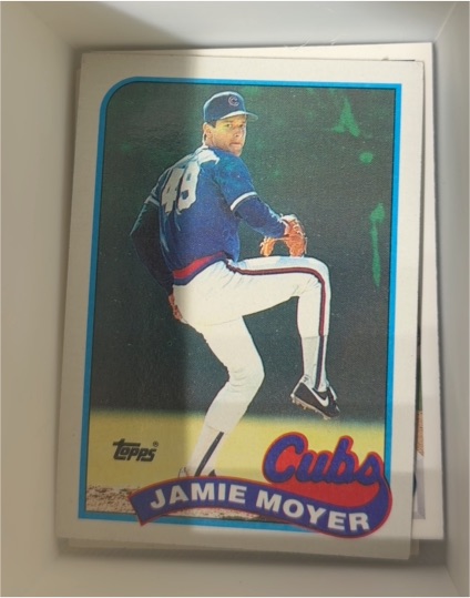1989 Topps #717 Jamie Moyer — front