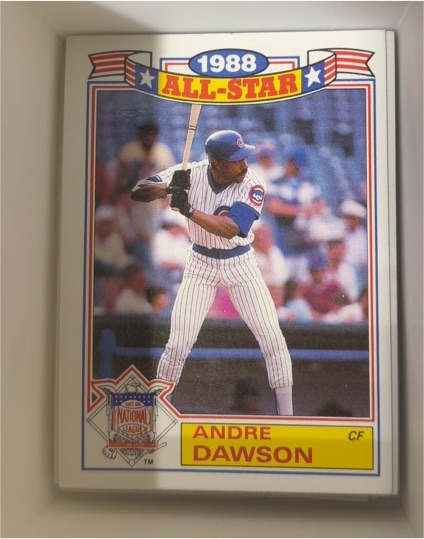 1988 Topps All-Star #18 Andre Dawson — front