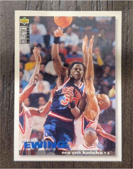 1995-96 Upper Deck Collector's Choice #244 Patrick Ewing — front