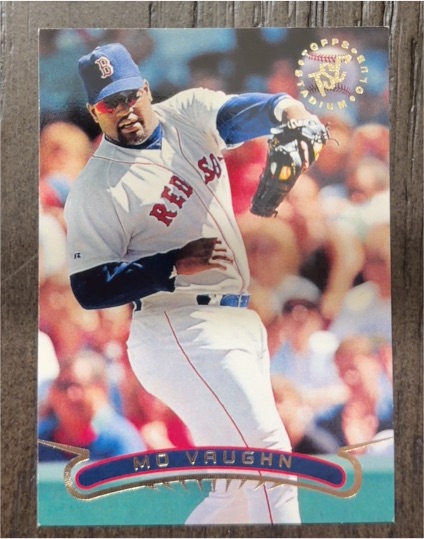1996 Topps Stadium Club #303 Mo Vaughn — front