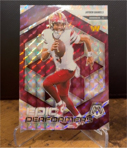2025 Panini Mosaic #20 Jayden Daniels Epic Performers — front