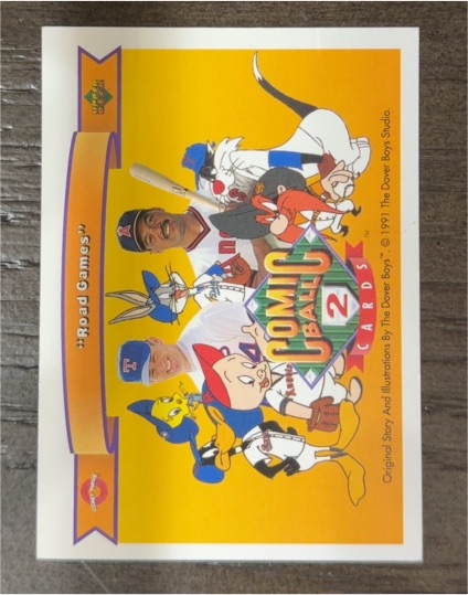 1991 Upper Deck Comic Ball 2 #75 Nolan Ryan — front