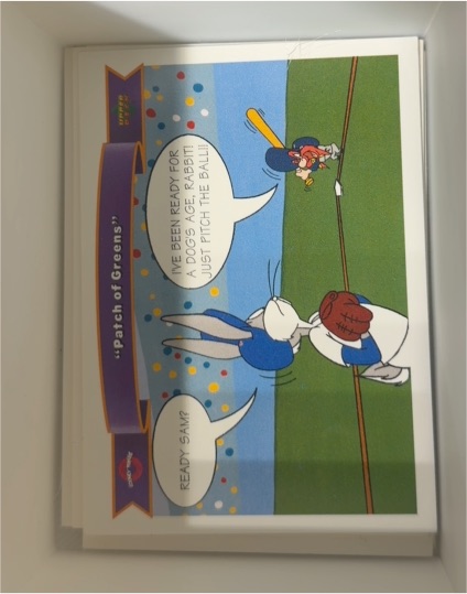 1991 Upper Deck Comic Ball 2 #137 Patch of Greens Bugs Bunny Yosemite Sam — front