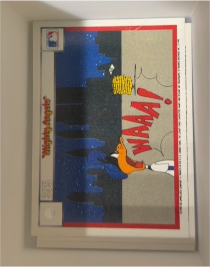 1990 Upper Deck Comic Ball #335 Mighty Angelo — front