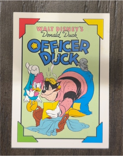 1992 Skybox Disney Series 2 #114 Officer Duck — front