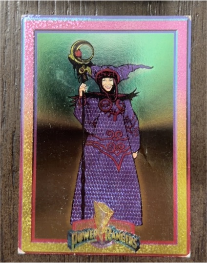 1994 Collect-A-Card Mighty Morphin Power Rangers #4 Rita Repulsa — front