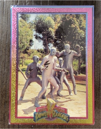 1994 Saban Mighty Morphin Power Rangers #39 The Putty Patrol — front
