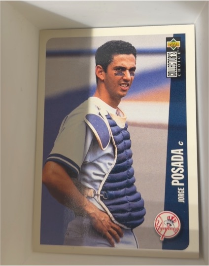 1996 Upper Deck Collector's Choice #636 Jorge Posada — front