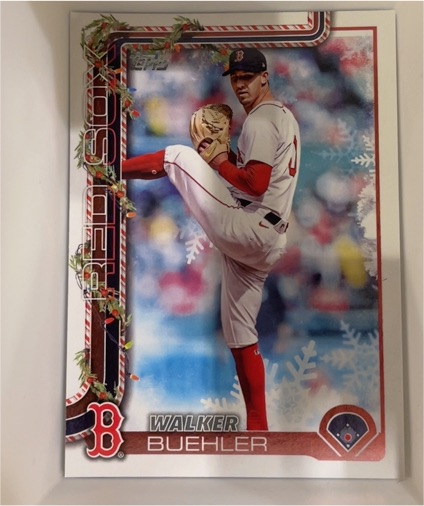 2025 Topps Holiday #H197 Walker Buehler — front