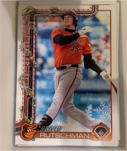 2025 Topps Holiday #H191 Adley Rutschman — front