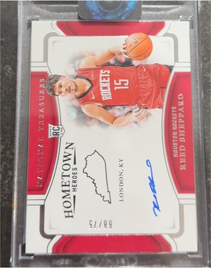 2024 Panini National Treasures Hometown Heroes #68 Reid Sheppard — front