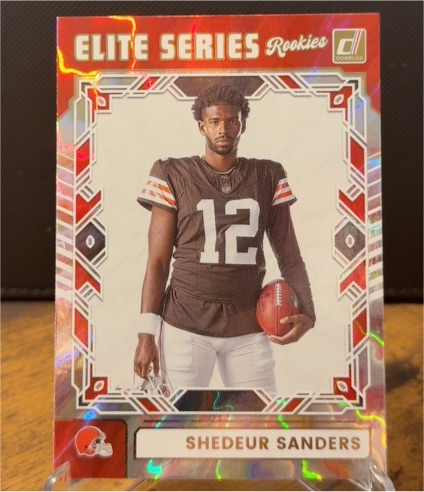 2025 Donruss Elite Series Rookies #ESR-SSS Shedeur Sanders — front
