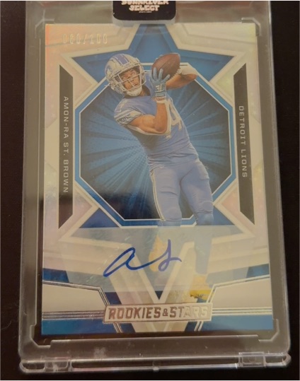 2023 Panini Rookies & Stars #33 Amon-Ra St. Brown — front