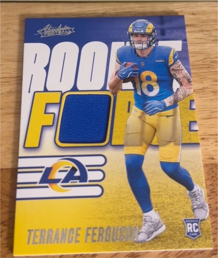 2025 Panini Absolute #RF-TFE Terrance Ferguson Rookie Force — front
