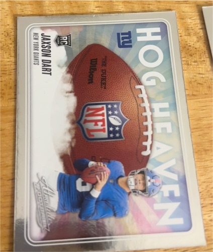 2025 Panini Absolute Hog Heaven #HH-JDT Jaxson Dart — front
