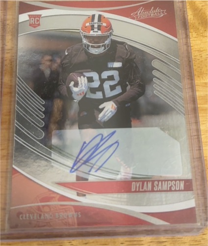 2025 Panini Absolute #121 Dylan Sampson — front