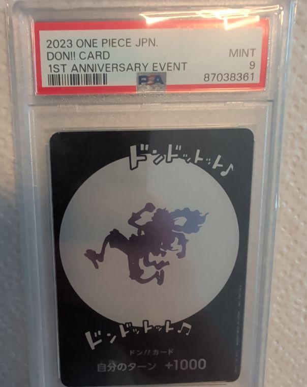 2023 One Piece Card Game DON!! Card 1st Anniversary Event — front