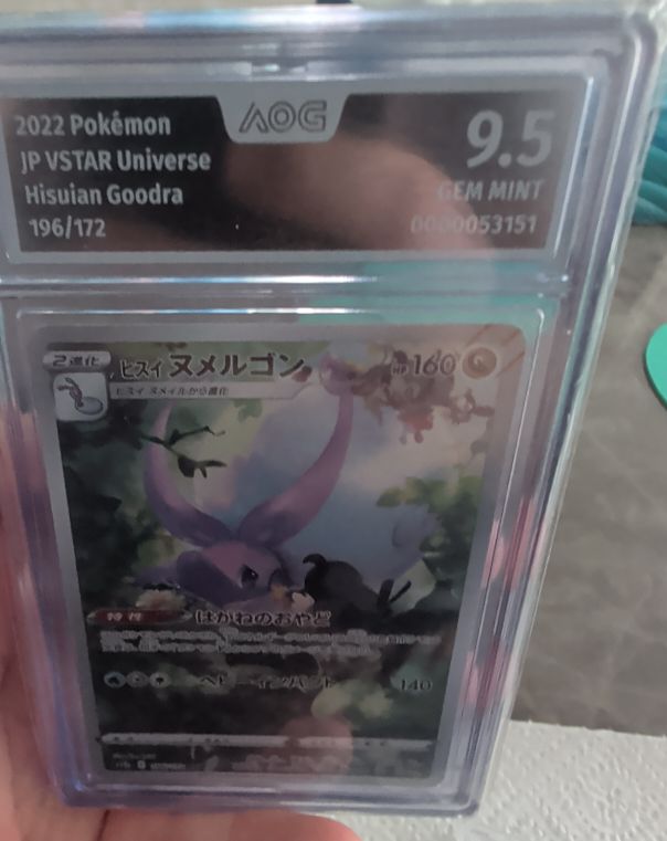 2022 Pokémon S12a VSTAR Universe #196 Hisuian Goodra — front
