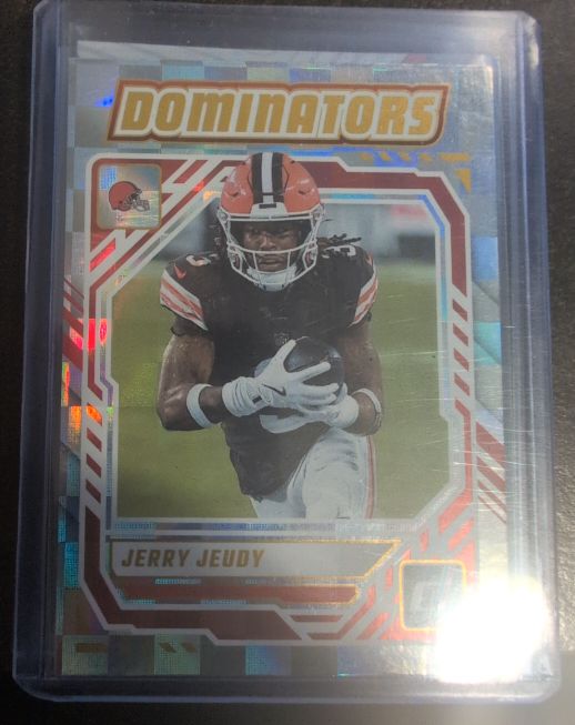 2025 Panini Donruss Dominators #DOM-JJY Jerry Jeudy — front