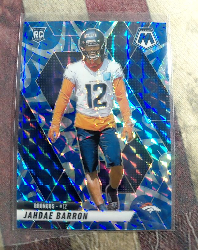 2025 Panini Mosaic #361 Jahdae Barron — front