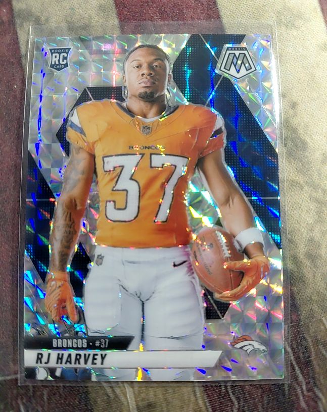 2025 Panini Mosaic #284 RJ Harvey — front