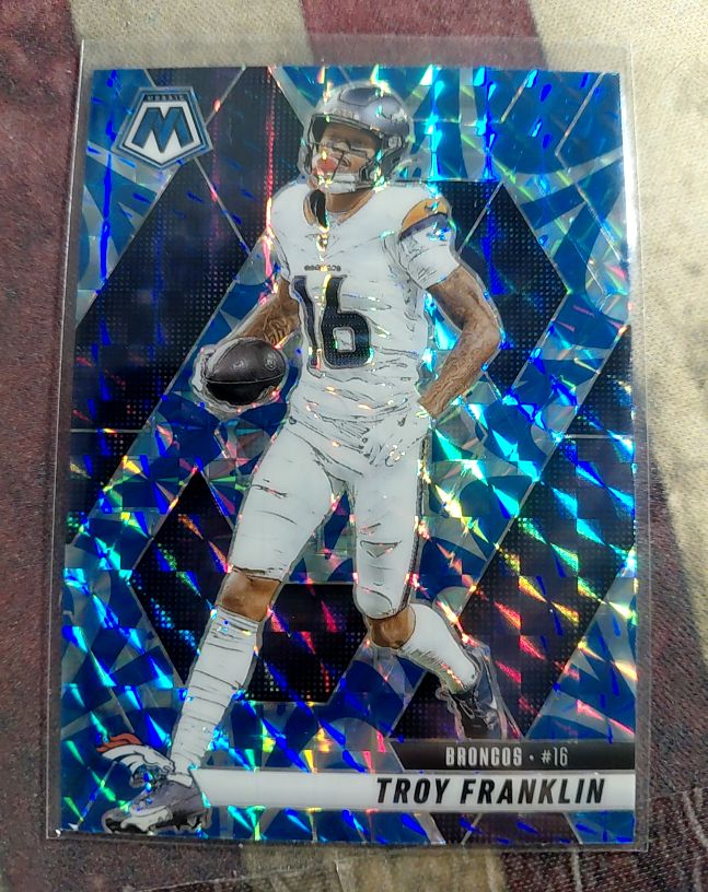 2025 Panini Mosaic #16 Troy Franklin — front