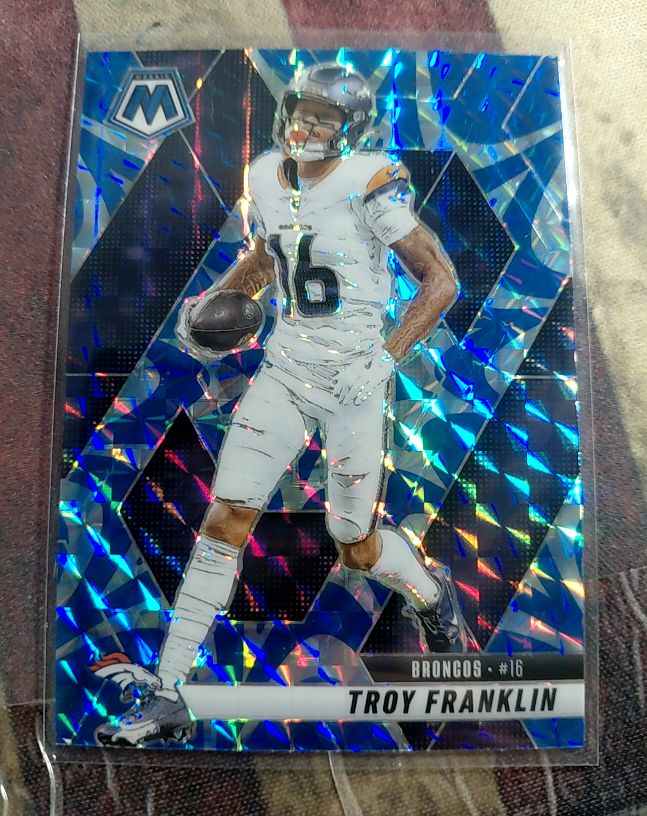 2025 Panini Mosaic #16 Troy Franklin — front
