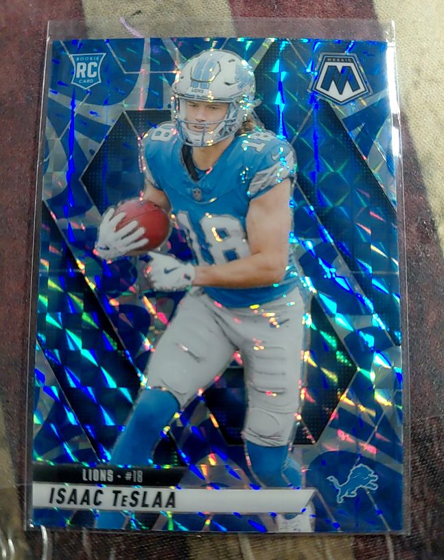 2025 Panini Mosaic #319 Isaac Teslaa — front