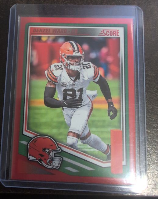 2025 Panini Score #174 Denzel Ward — front