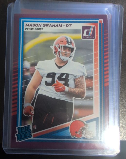 2025 Donruss #340 Mason Graham — front