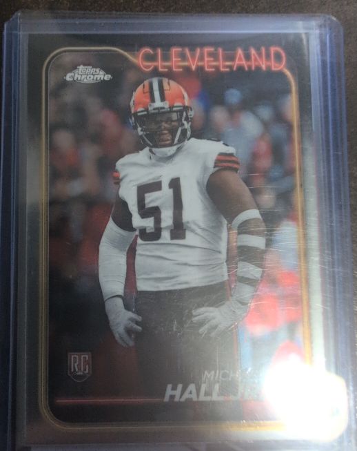 2024 Topps Chrome #268 Michael Hall Jr. — front